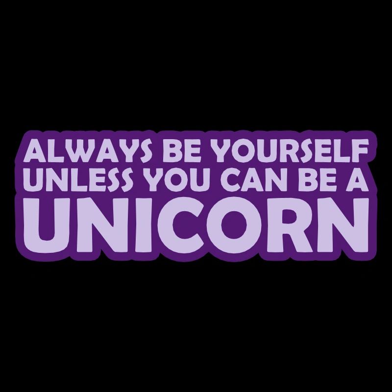 soyez vous-même licorne citation