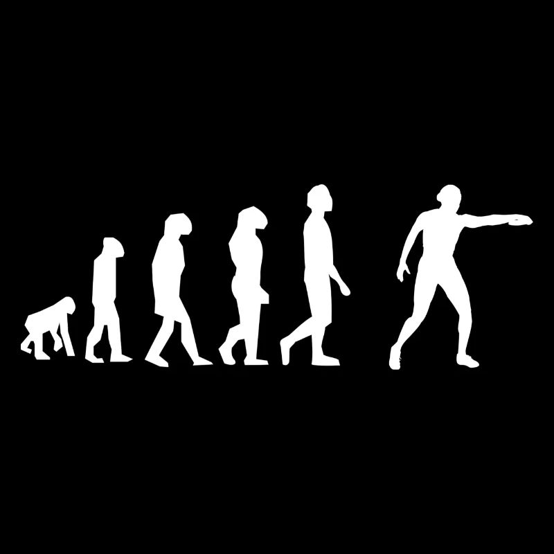 Diskuswurf-Evolution