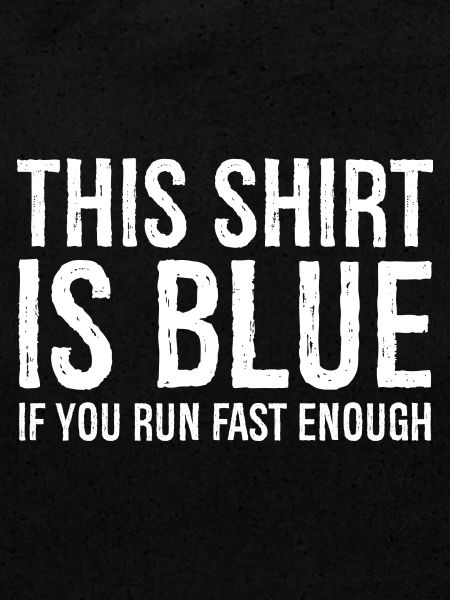 Cette chemise est bleue
