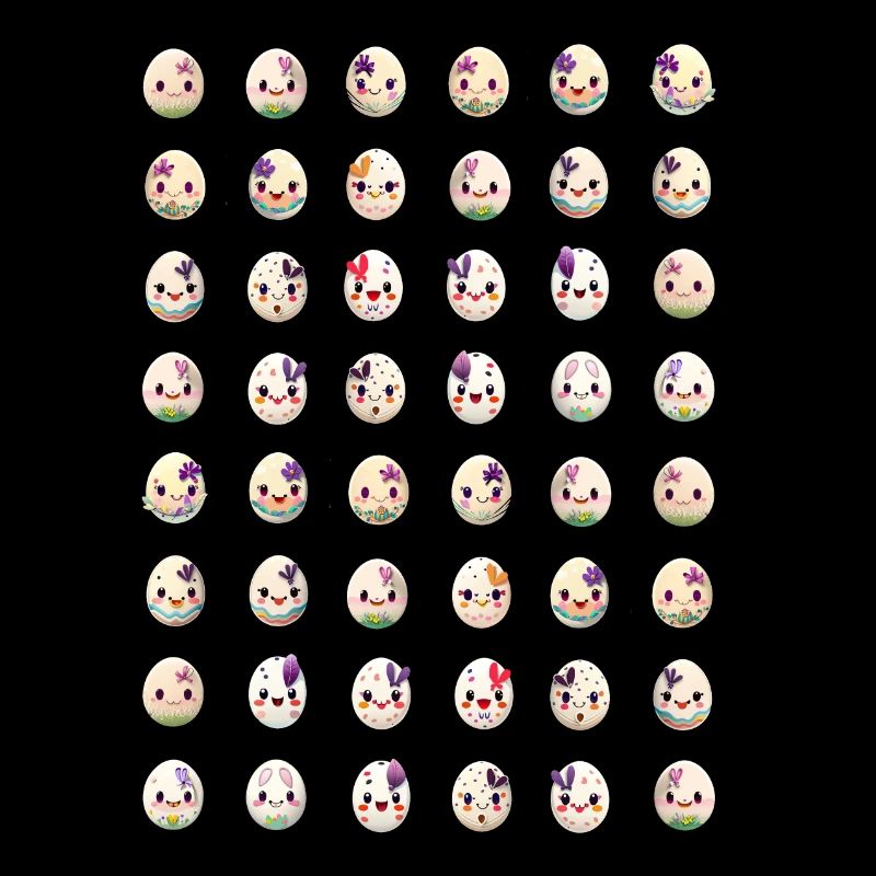 Colorful Easter Eggs Easter Egg Pattern Easter