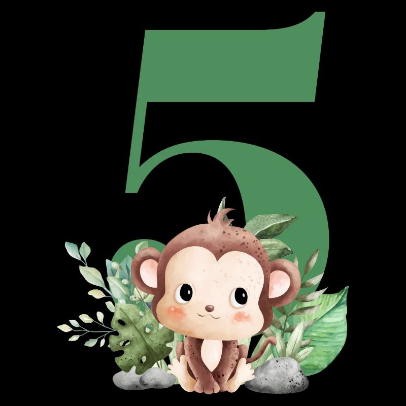 5th Birthday Monkey Safari