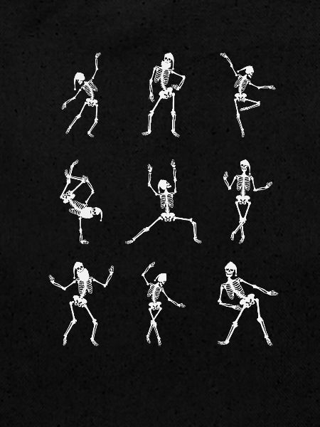 Silhouettes de danse dynamiques