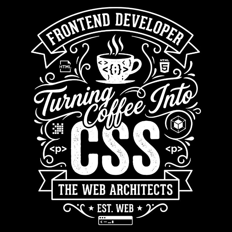 Frontend Coffee CSS Tee