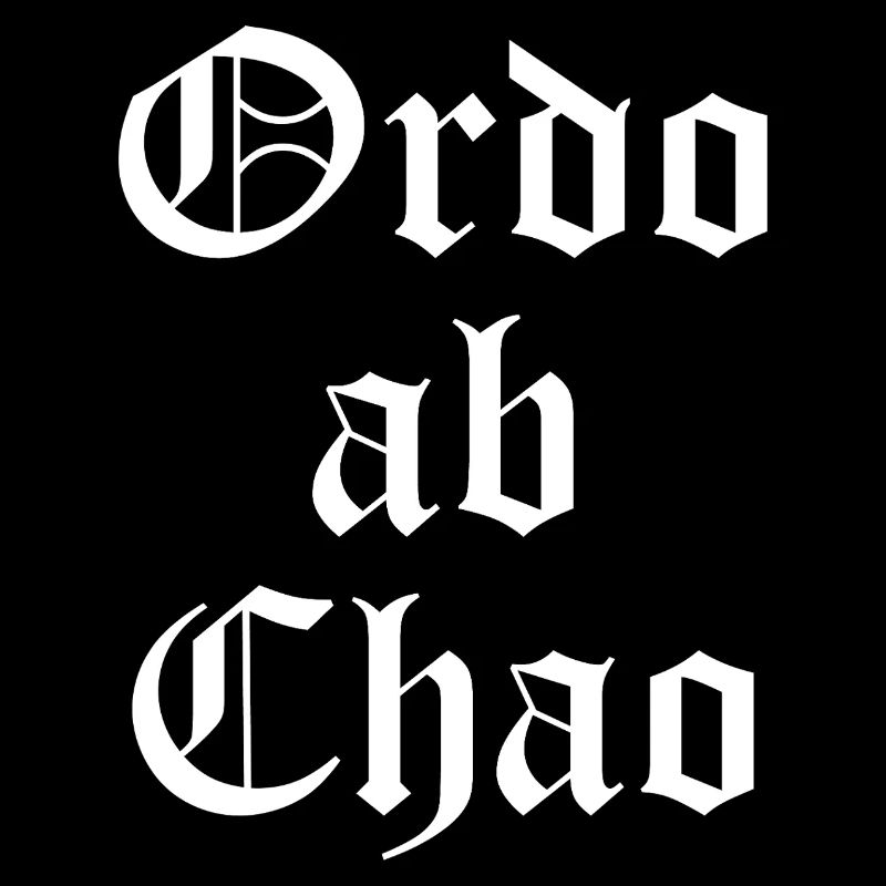 Ordo Ab Chao Gothic Typography