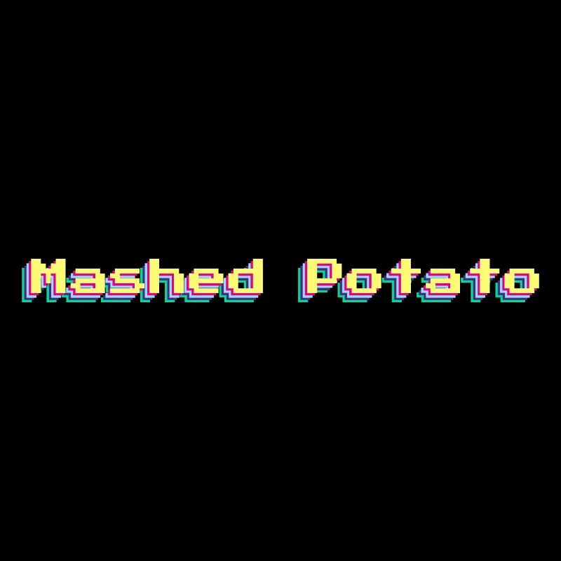 Mashed Potato - Kartoffelbrei 90er Wort Bunt