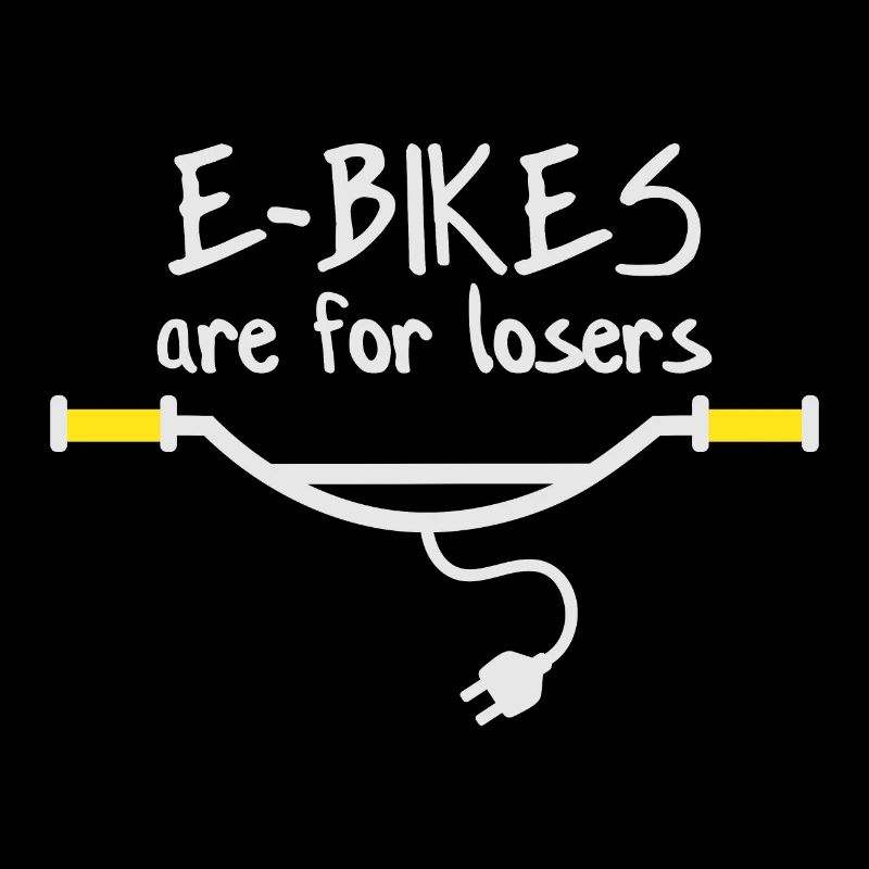 Les vélos électriques sont pour les perdants