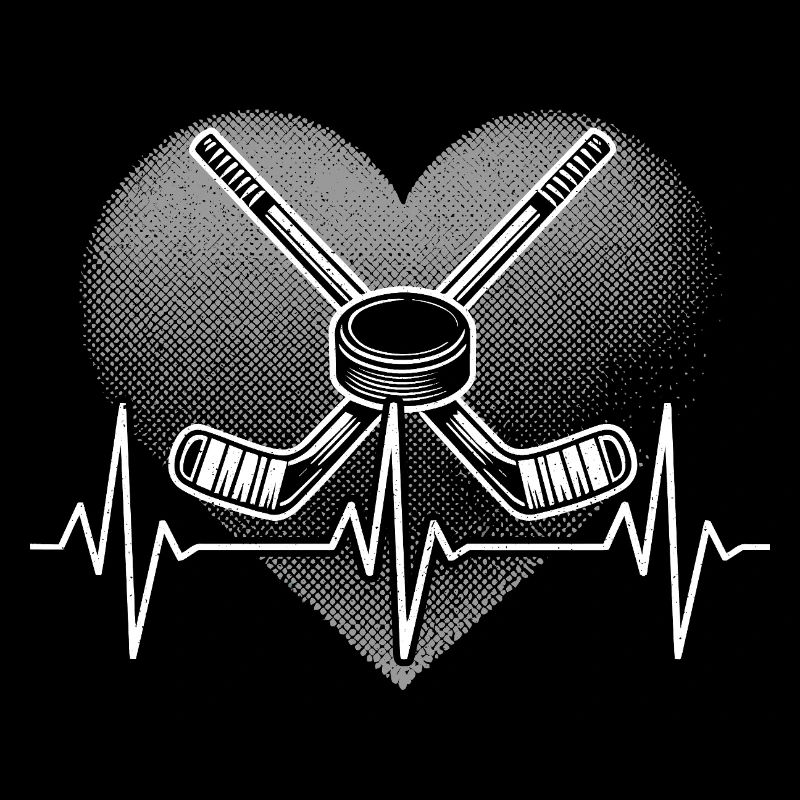 Herzschlag Eishockey