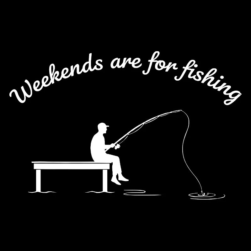 Motif imprimé de pêche du week-end