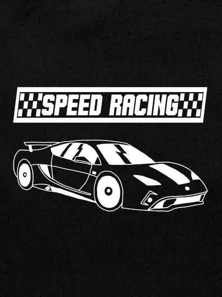 Voiture de course blanche