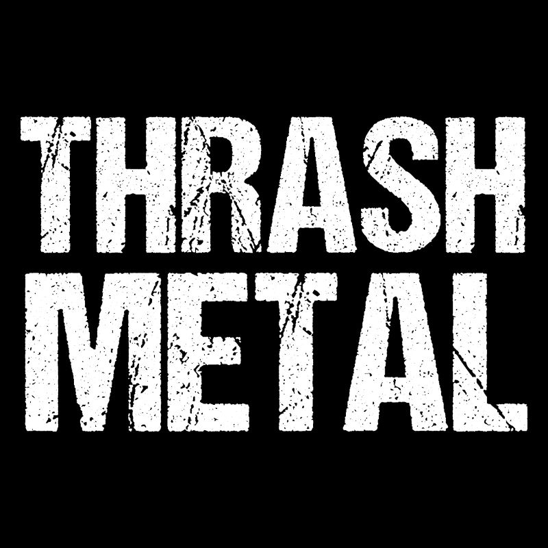 Thrash Metal Grunge Typography