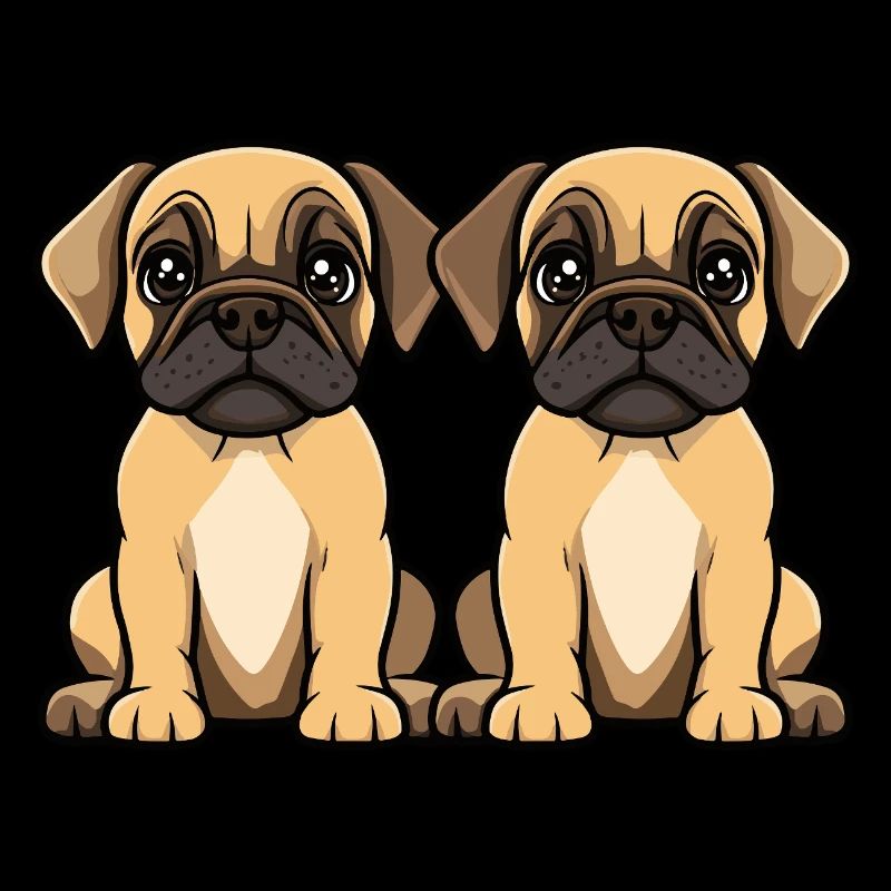Bullmastiff Dog Comic