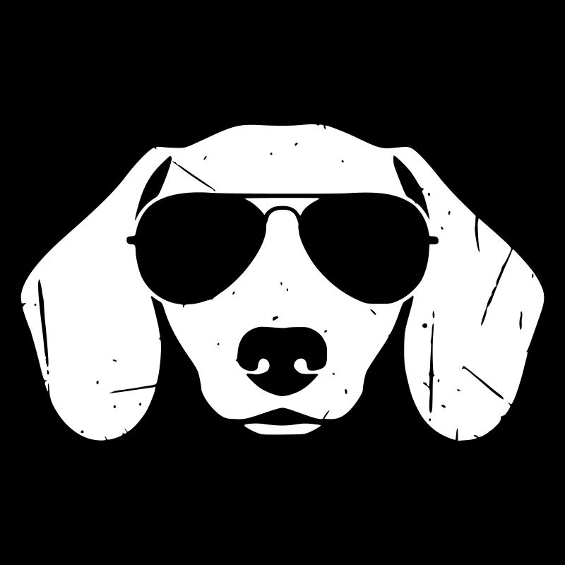 Lunettes de soleil Dachshund Dachshund Cool Vector