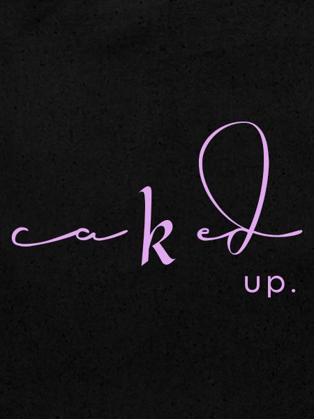 Lavender Caked Up Script
