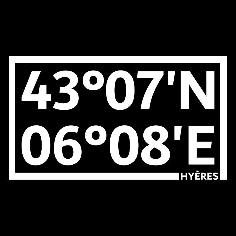 Hyères coordinates