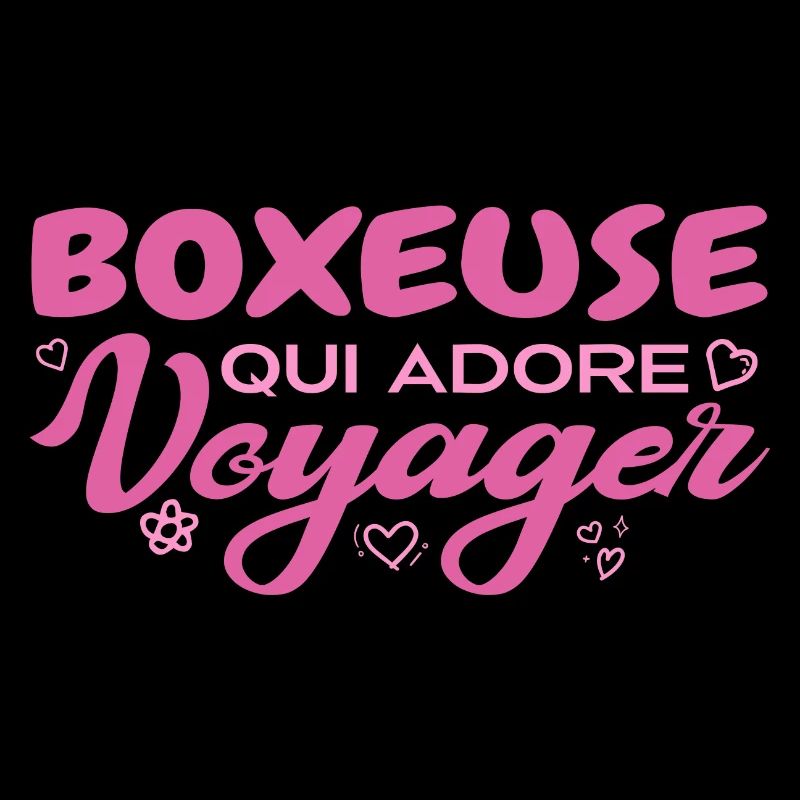 Boxeuse globe-trotteuse passionnée de voyages