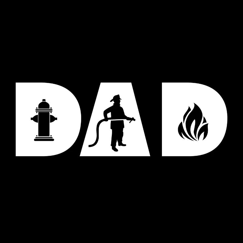 Firefighter Father Dad