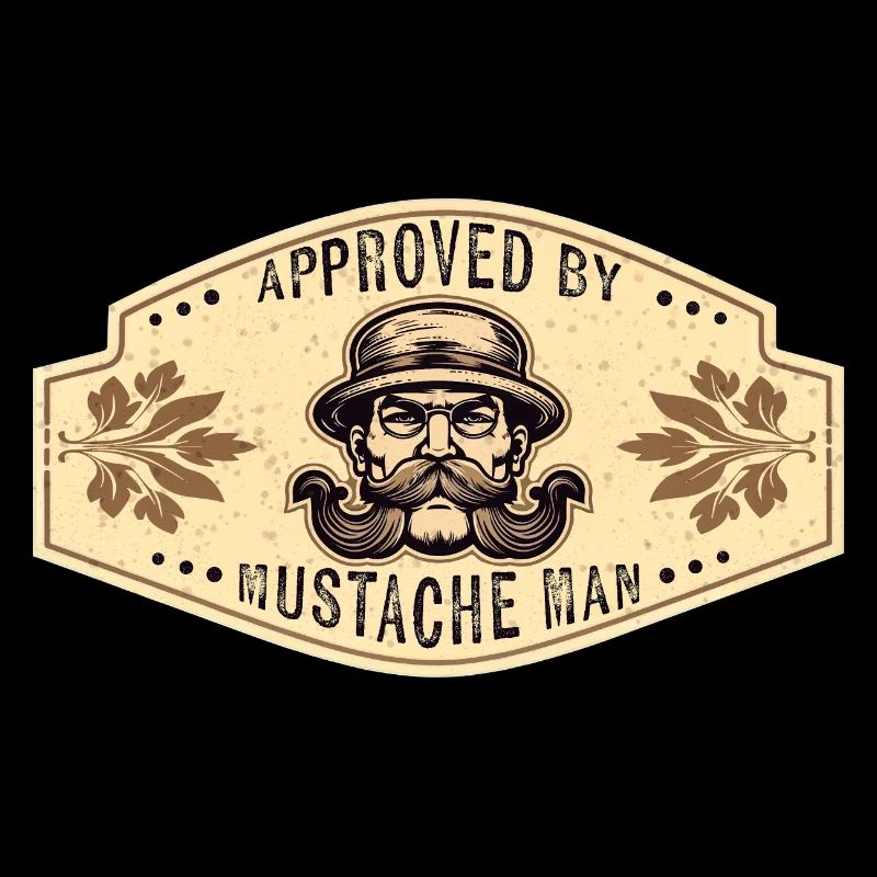 Approuvé par Mustache Man