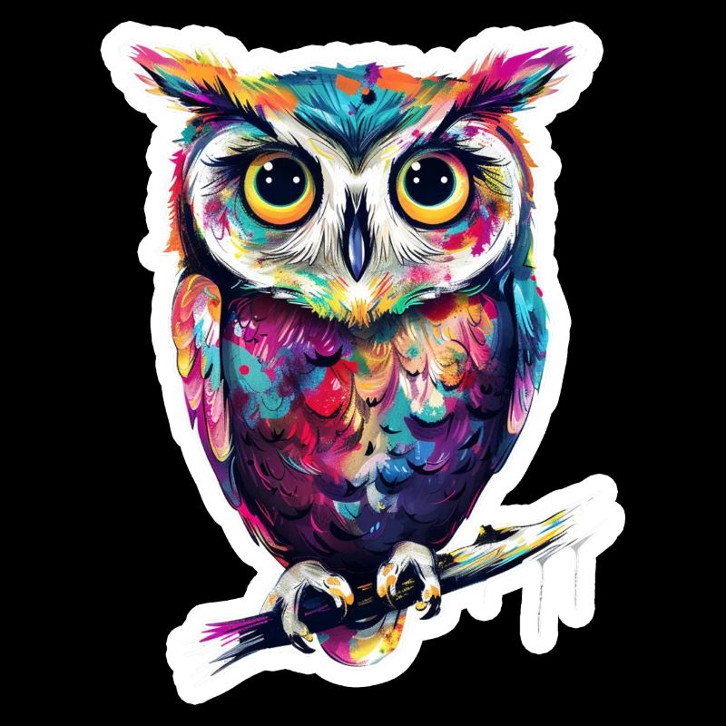 Niedliche Eule Kawaii Maskottchen