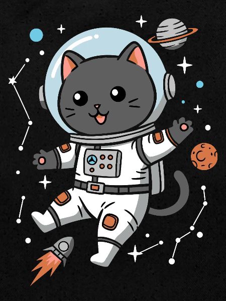 Chat de l’espace