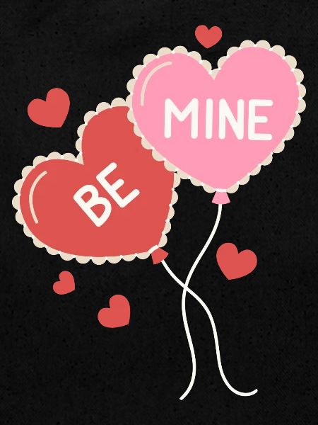 Be Mine - message d'amour