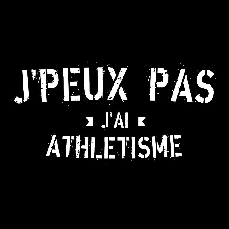 J peux pas j ai athlétisme