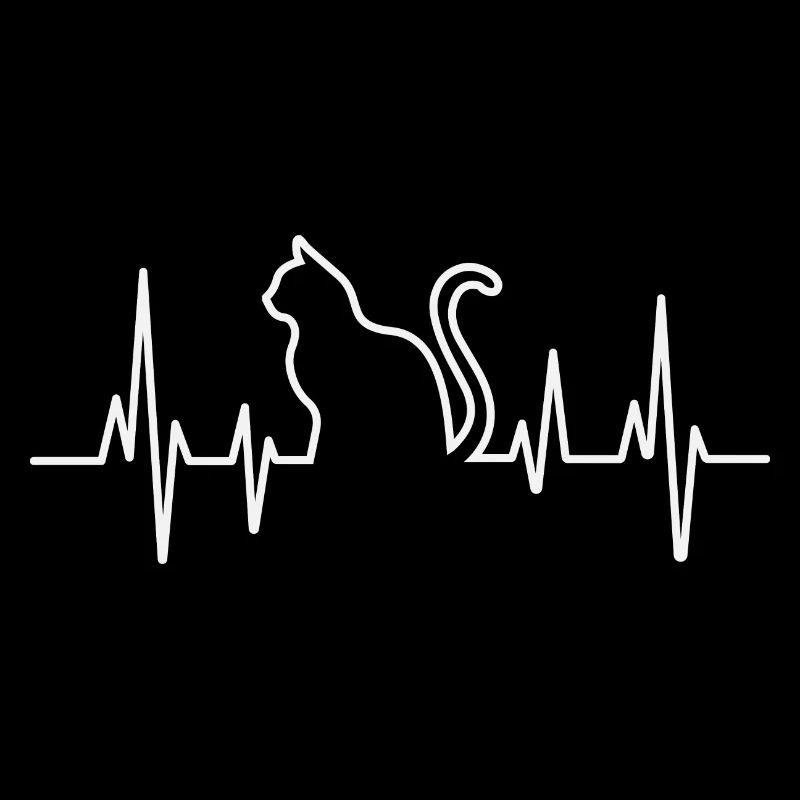 Katzenherz Pullover Design