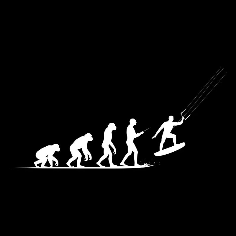 Evolution Kiteboard kite kite surf Retro