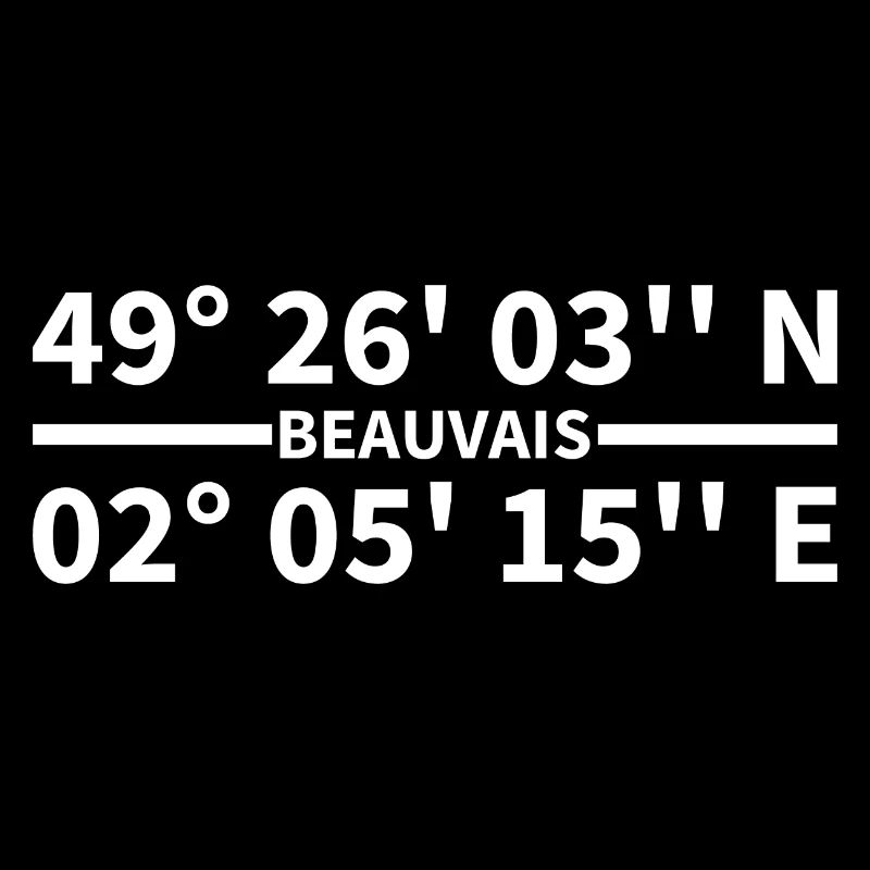 Coordonnées de Beauvais