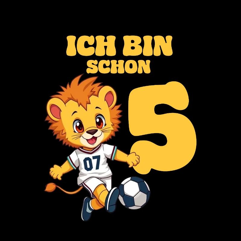 Fußball Löwe 5. Geburtstag 