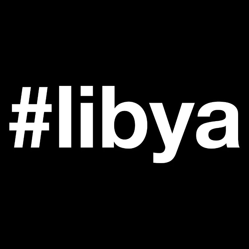 LIBYA Hashtag Libyen