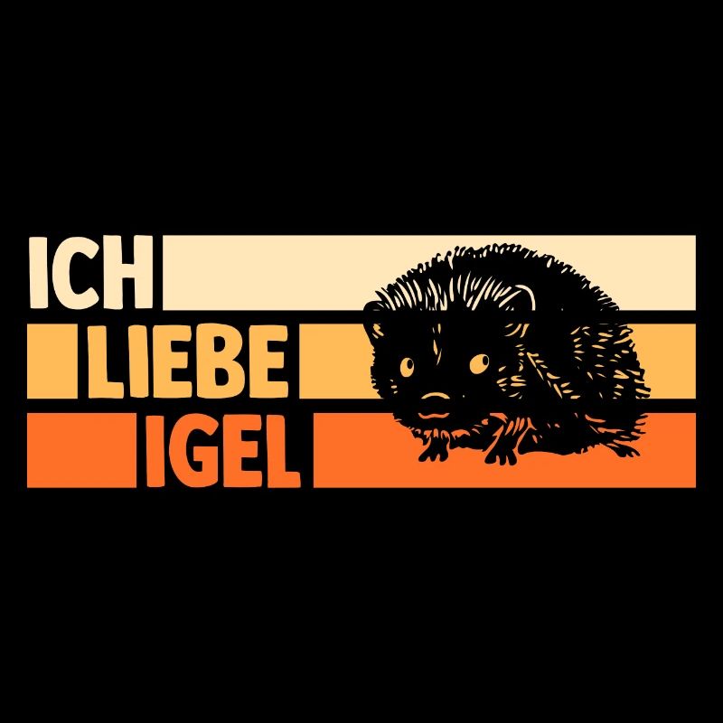Tiermotiv Igel
