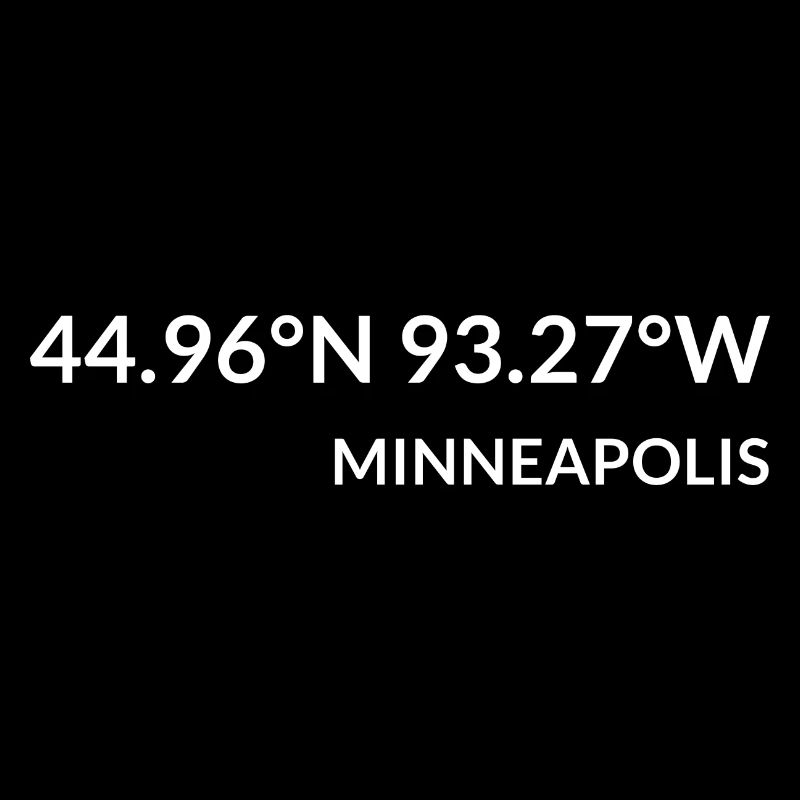 Minneapolis, Minnesota, USA Coordinates