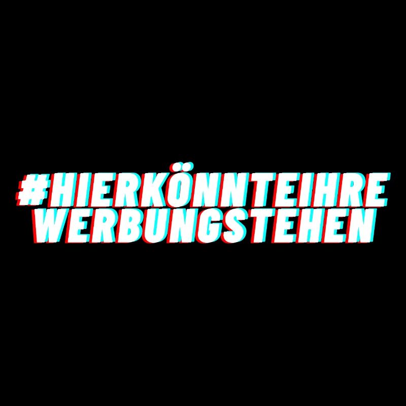 Hier könnte Ihre Werbung stehen Glitch Look