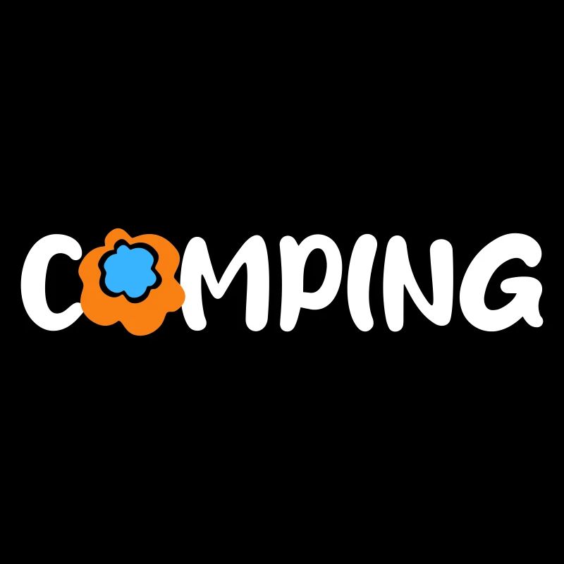 Camping Blume Comic Caravan Van Life Wohnmobil Fan