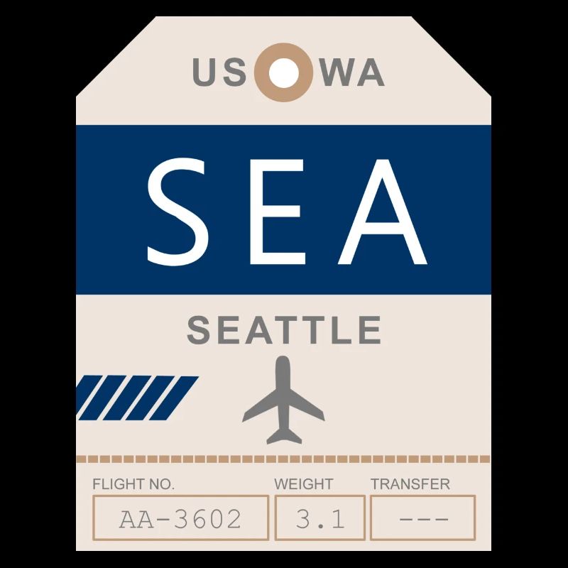 Flughafen Seattle 1950