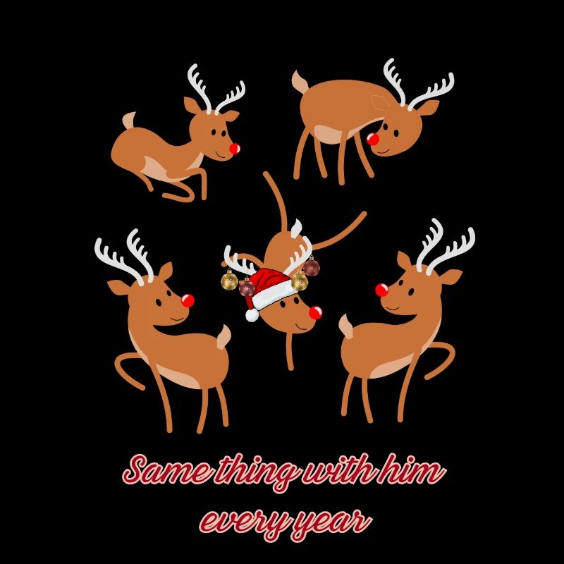 Crazy rendeer