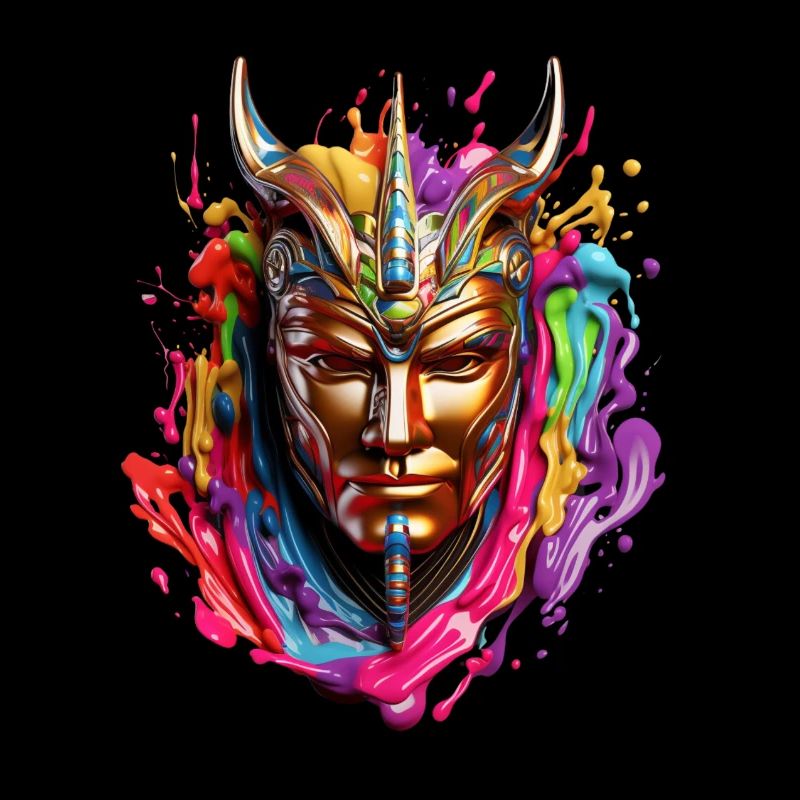 Masque de couleur