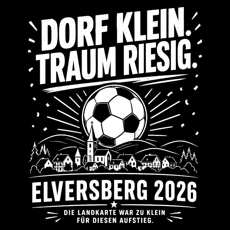 Dorf klein. Traum riesig.