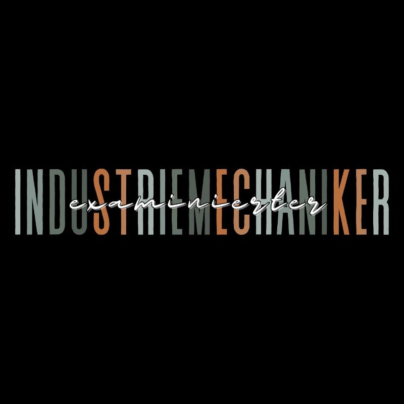 examinierter Industriemechaniker - edles Design