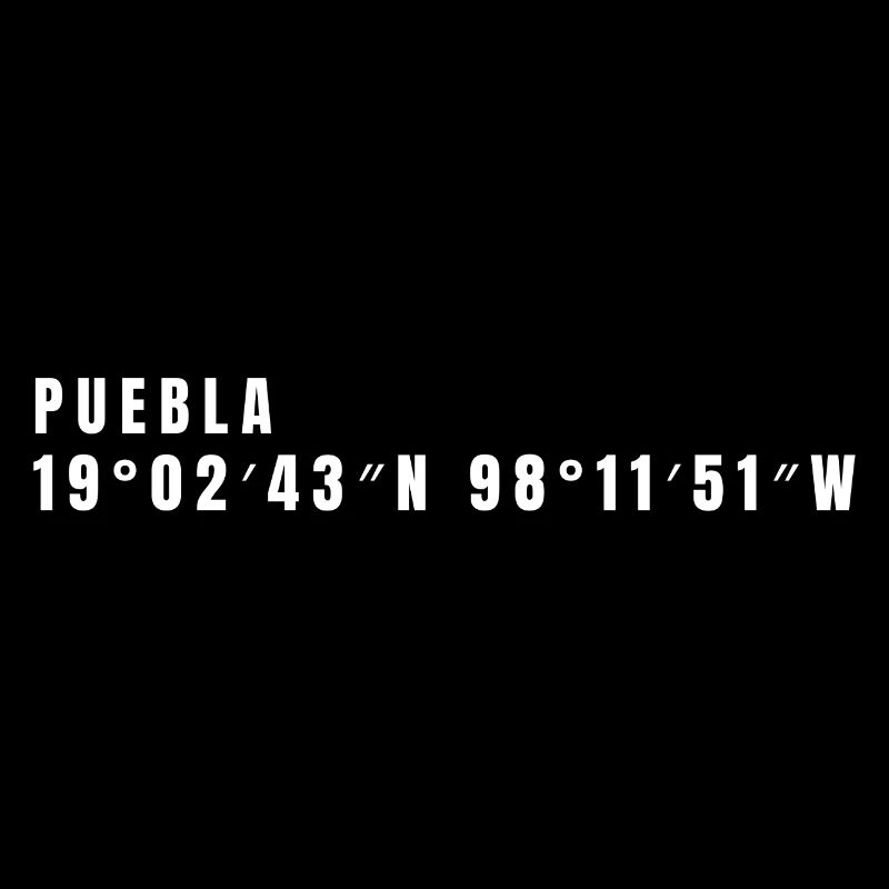 Coordonnées de Puebla Mexico