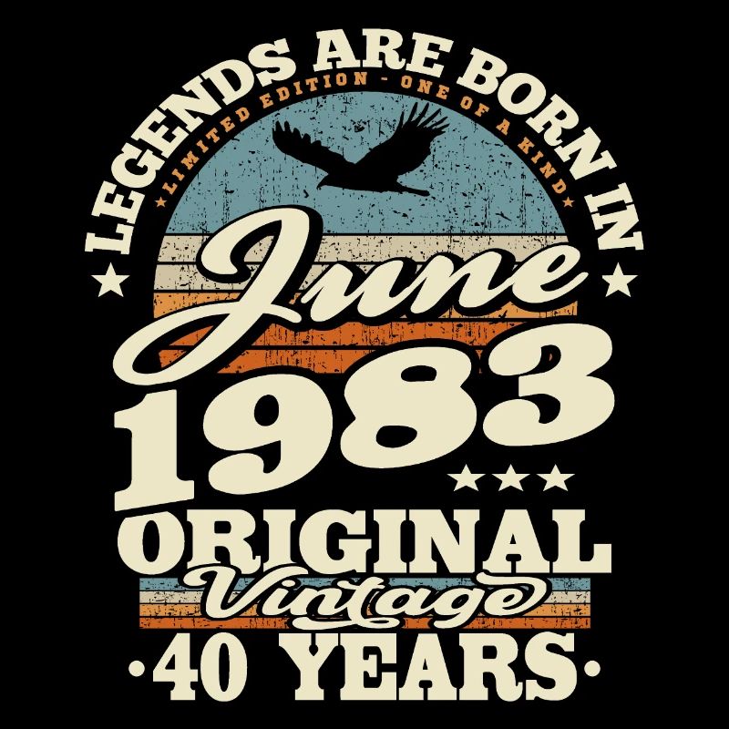 Born in Juni 1983 - 40 years old