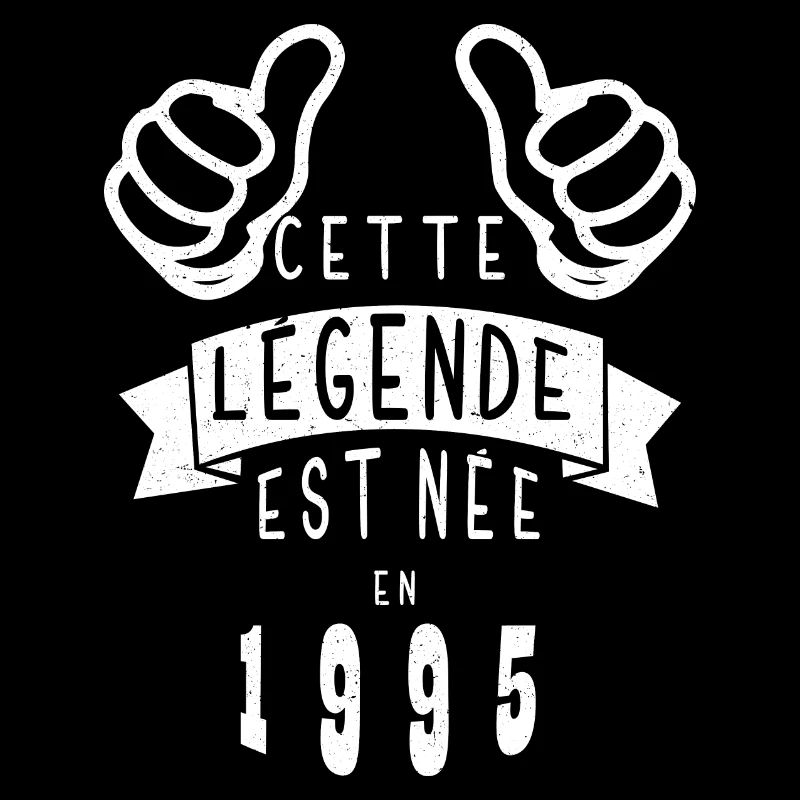 Légende 1995 Authentic 1995 Vintage Bursdag