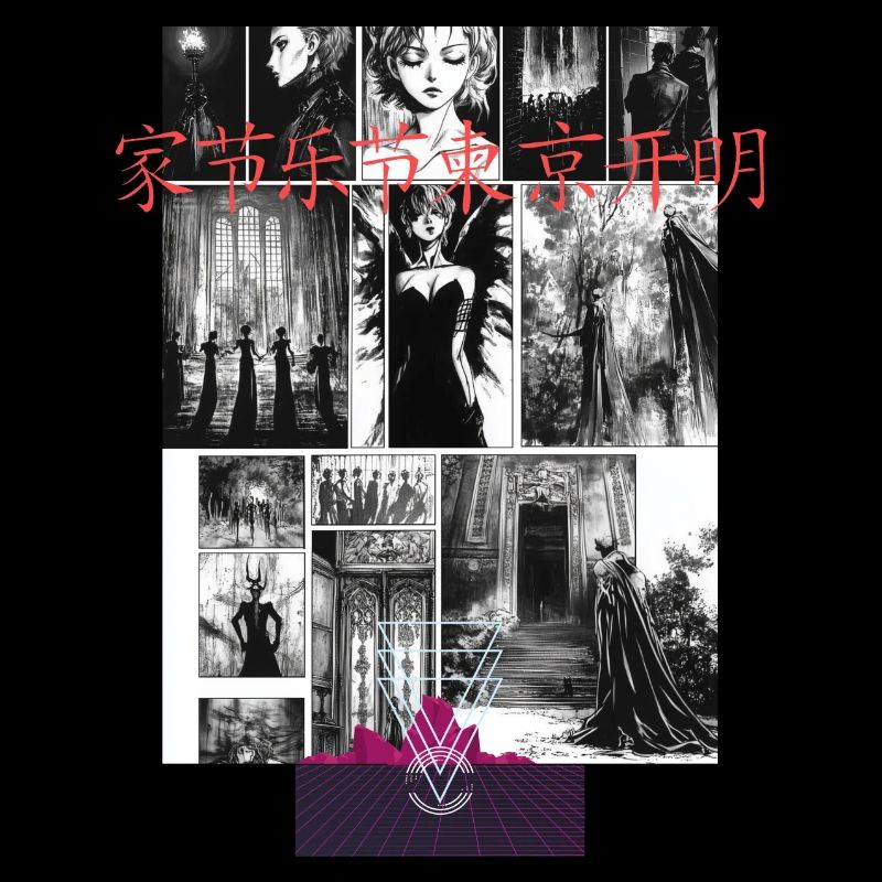 Conception de manga d’horreur