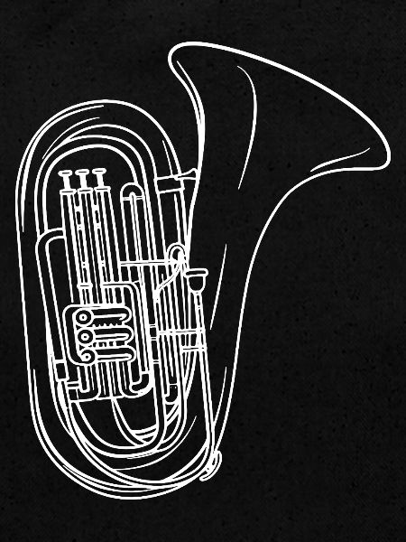 Tuba Drawing