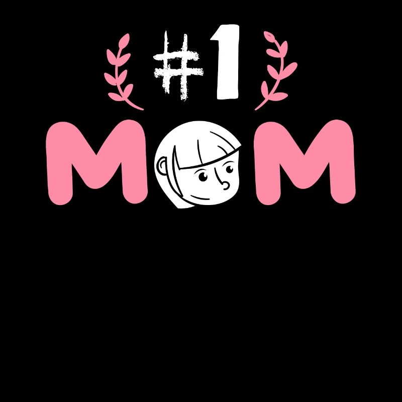 #1 Mom Mutter Muttertag Liebe Geschenk Idee