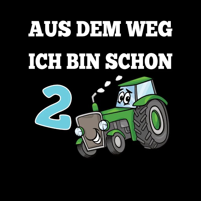 Aus dem Weg ich bin schon 2 Kindergeburtstag