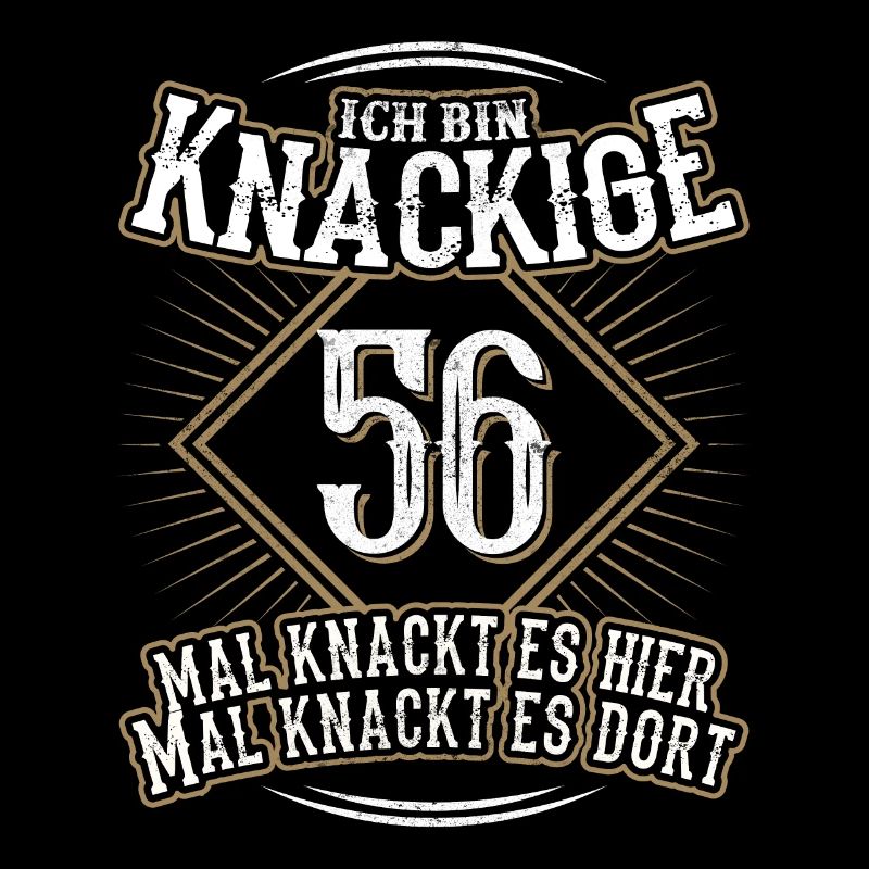 56. Geburtstag Lustig Geschenk