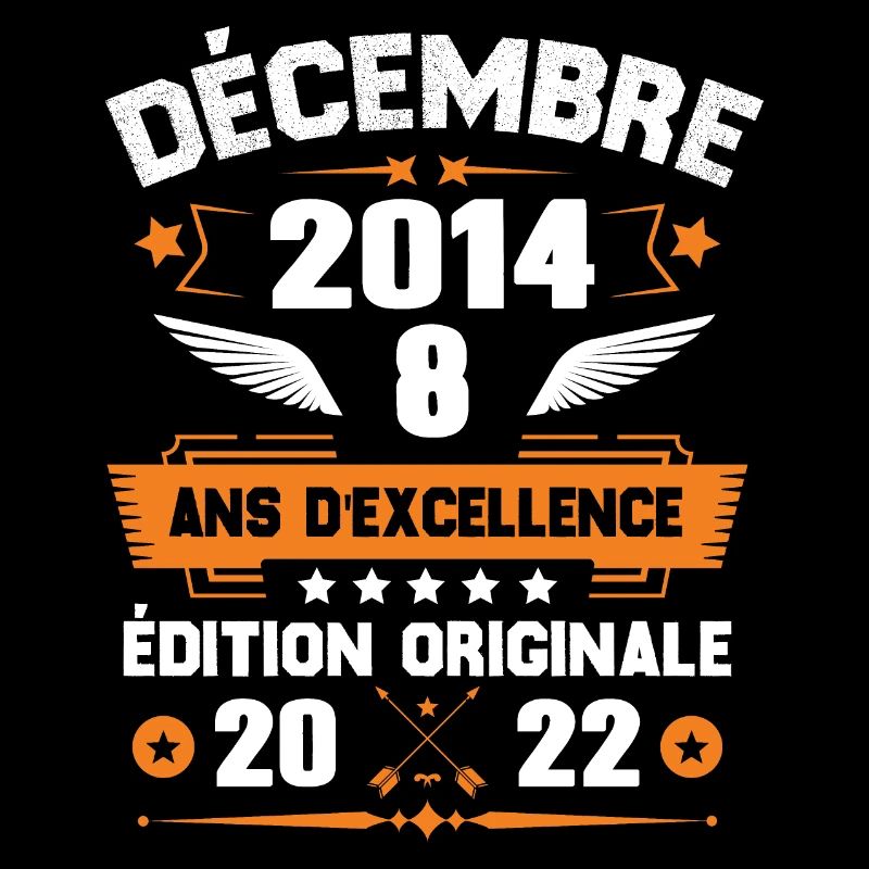 Décembre 2014 Idée Cadeau D'anniversaire 8 Ans