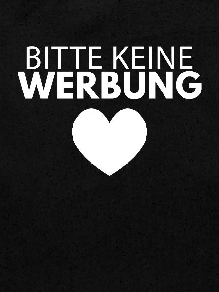 Bitte keine Werbung