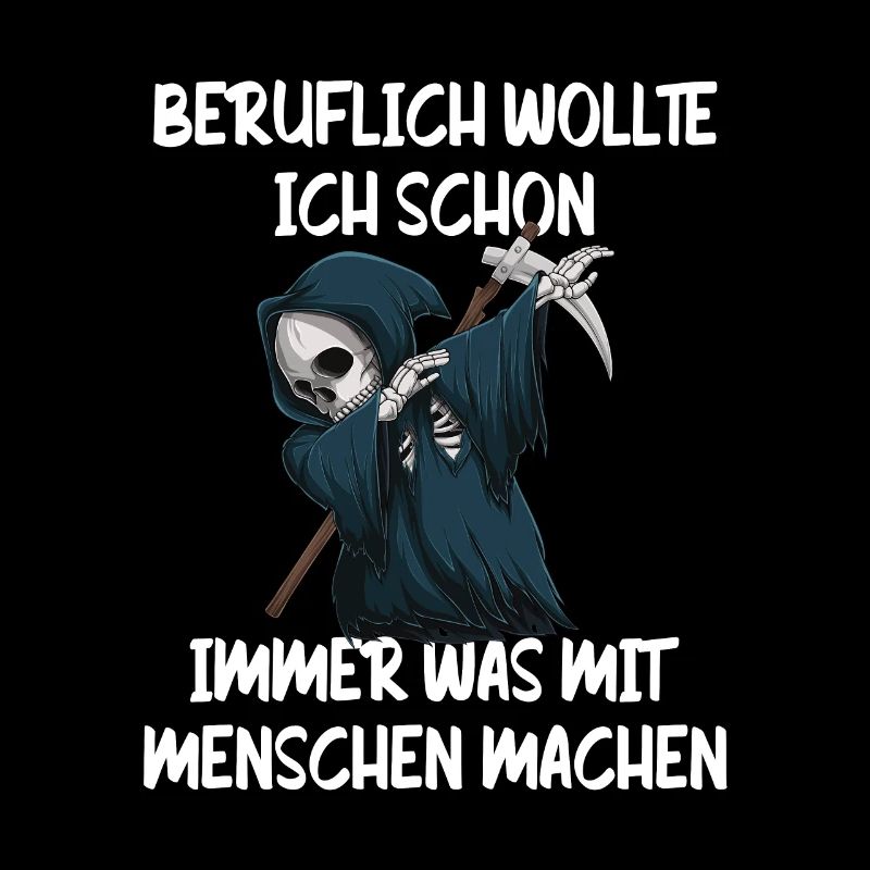 Sensenmann Berufswunsch Mit Menschen